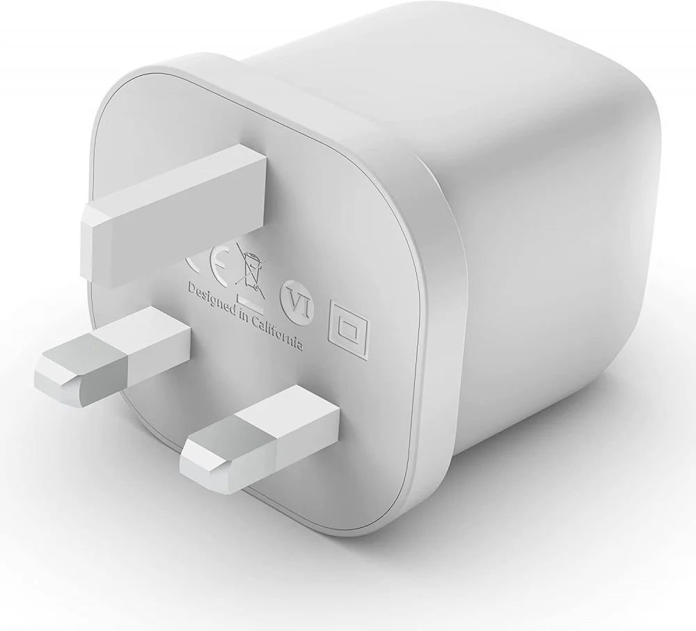 بيلكين - شاحن حائط - 45W - USB-C مزدوج مع PPS - أبيض