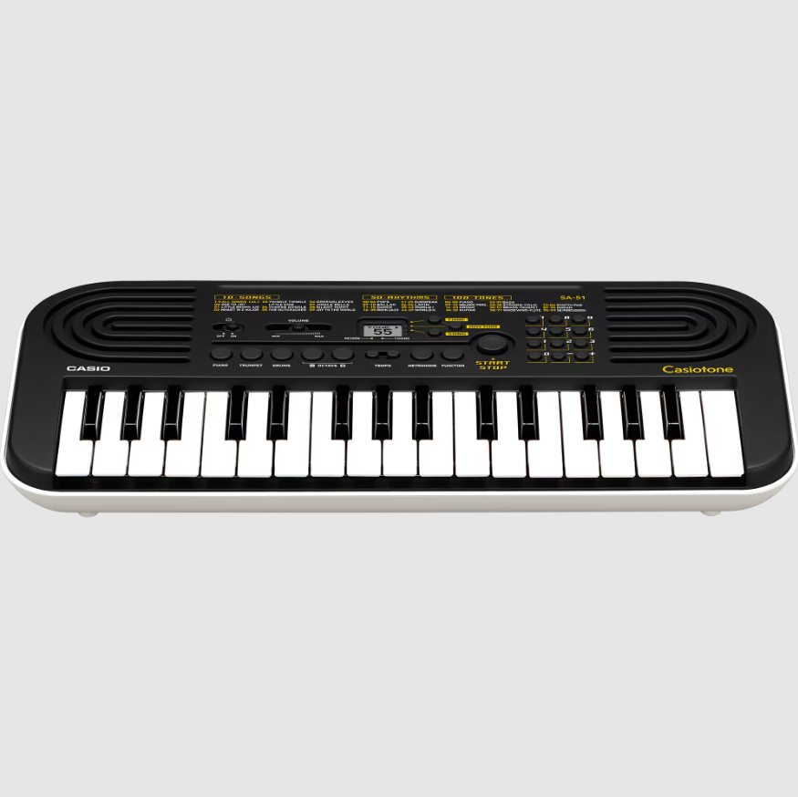 Casiotone SA-51 Mini Keyboard 32 Keys- Black