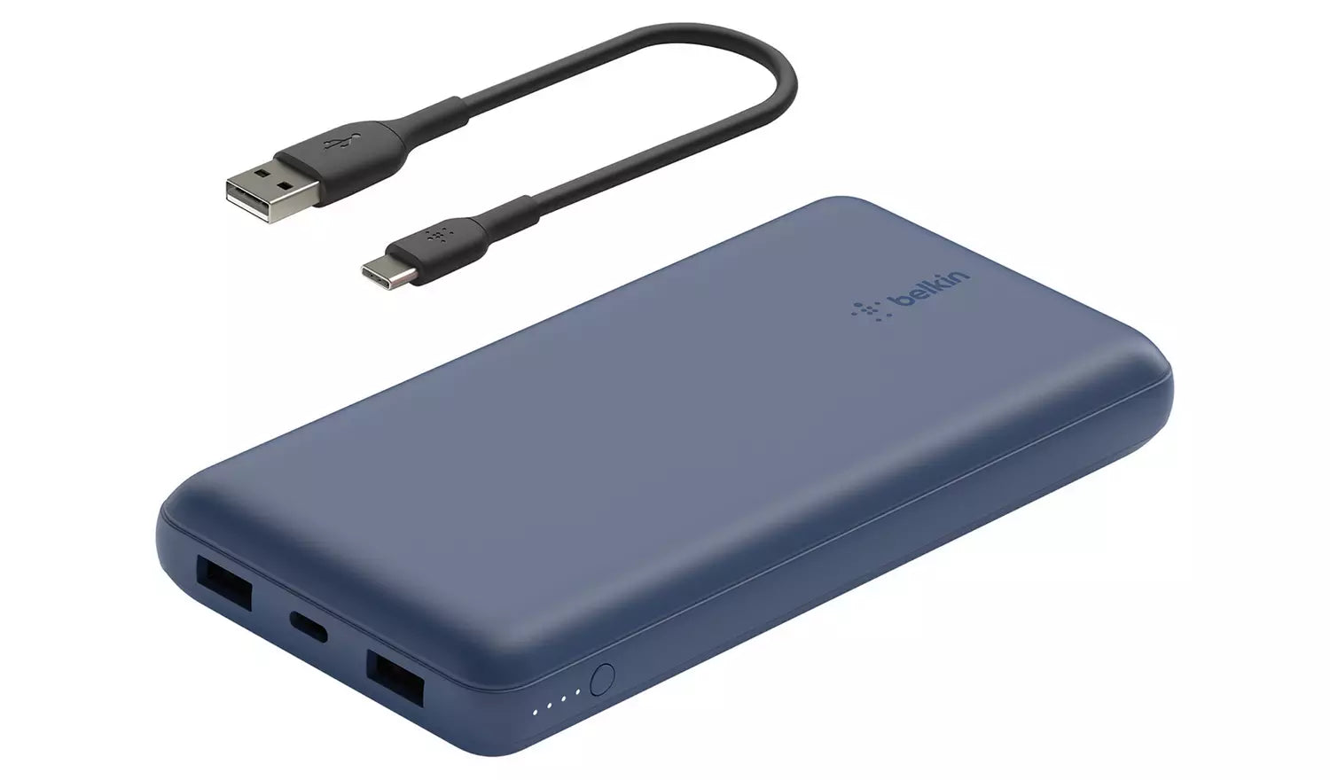 بيلكين - باور بانك - 20K - 15W USB-C مدخل - USB-A مخرج - أزرق