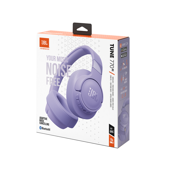 JBL Tune 770NC Over-Ear Headphones Purple