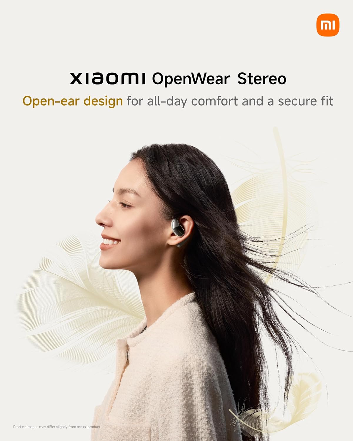 Xiaomi OpenWear Stereo Earphones BHR8473GL - Sandstone Beige