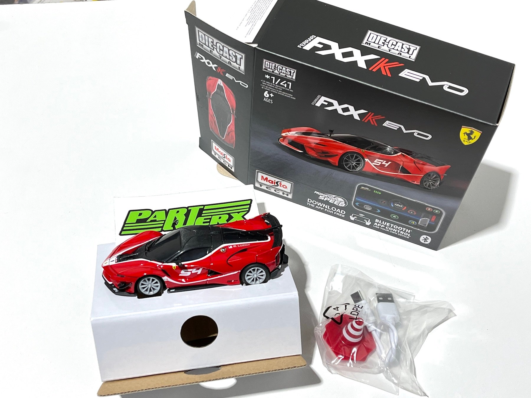 Maisto 1:41 Mini Metal Rc - Bluetooth Car