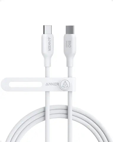 Anker 542 USB-C to USB-C Cable (Bio-Based 6ft) White