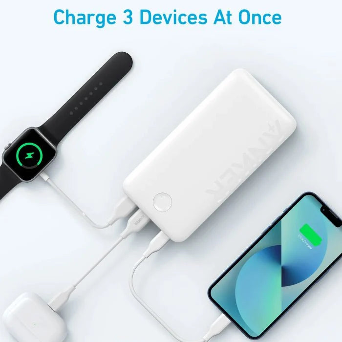Anker Anker 335 Power Bank 20W PD White