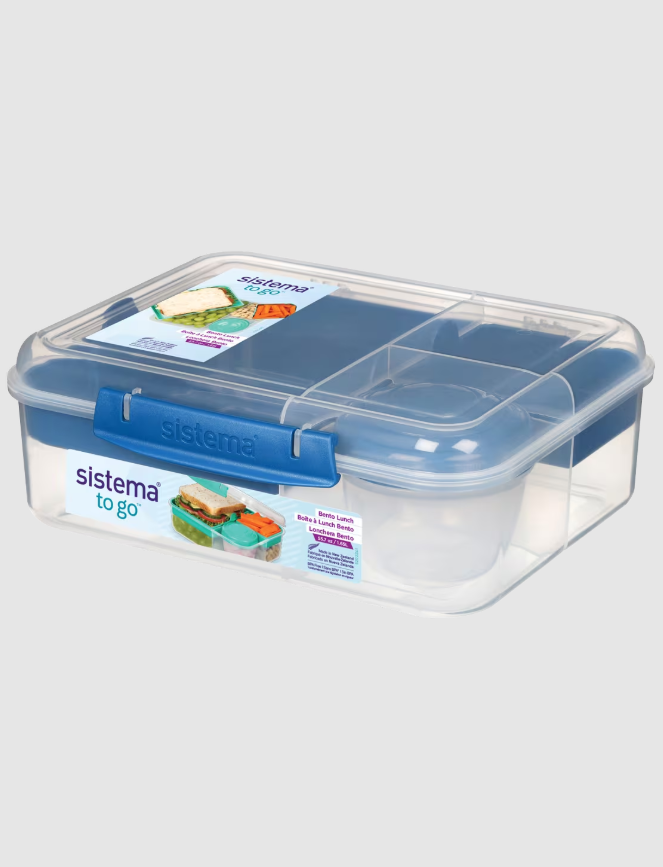 Sistema Bento Lunch To Go Style 1.65 Ltr Clear