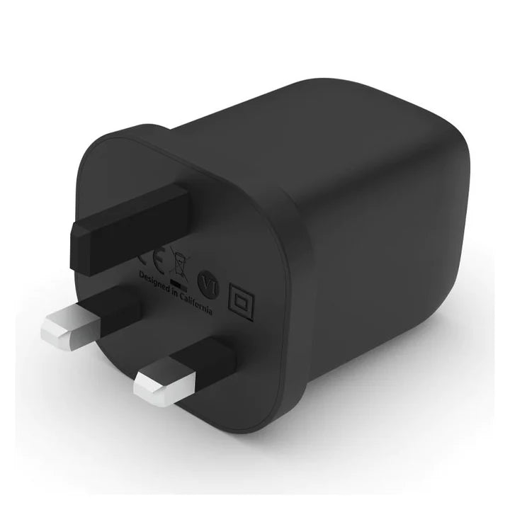 بيلكين - شاحن لاسلكي 65W مع منفذي USB-C GAN مع PPS - أسود