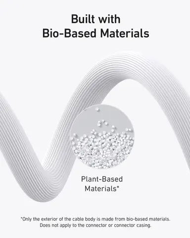 Anker 542 USB-C to USB-C Cable (Bio-Based 6ft) White