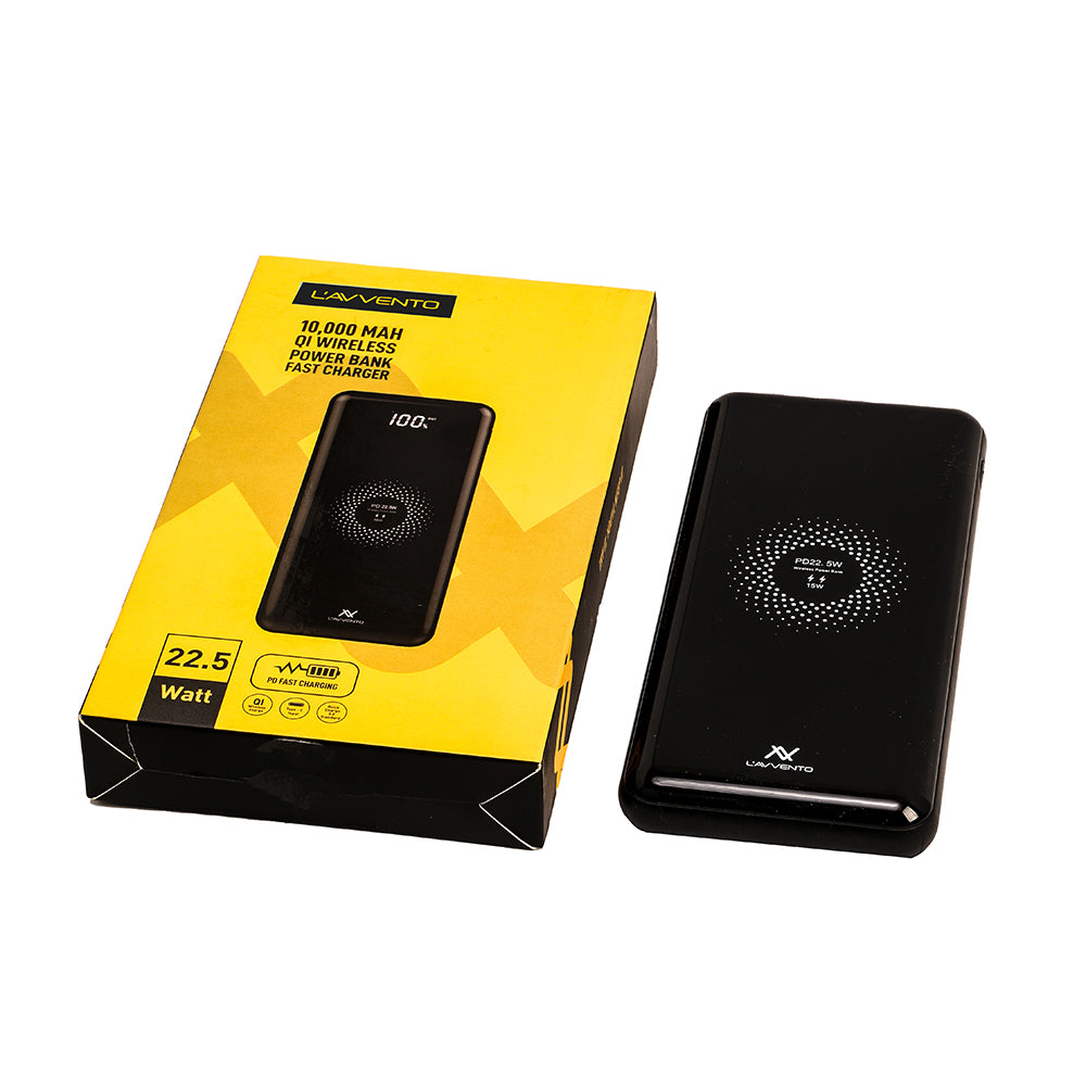 L'AVVENTO QI Wireless Power Bank, 10,000 Mah