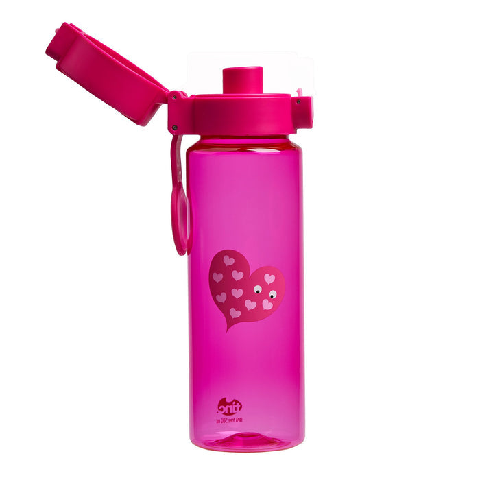 Pink Flip and Clip Water Bottle