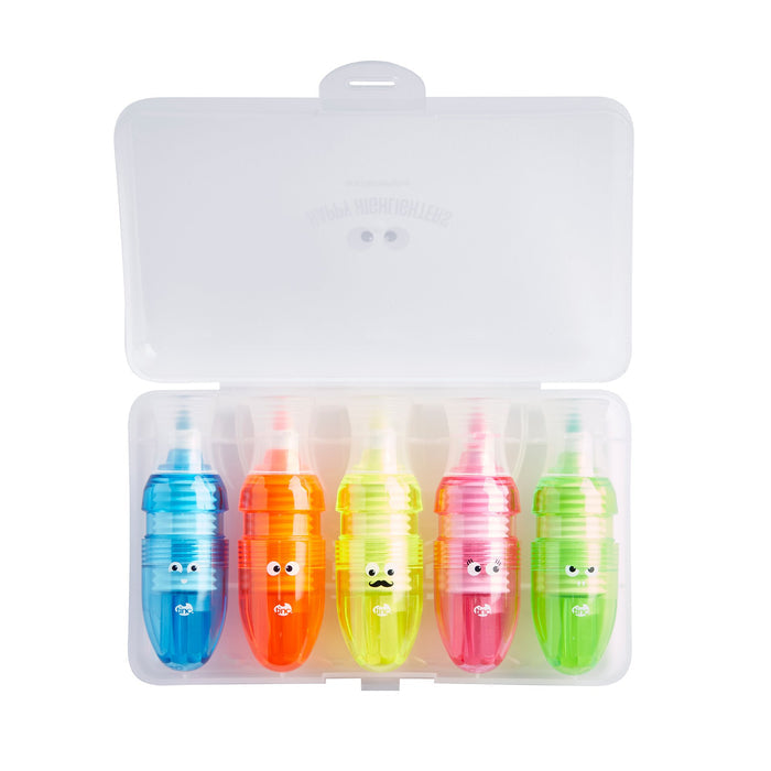 Tinc Set of 5 Happy Hi-lighters