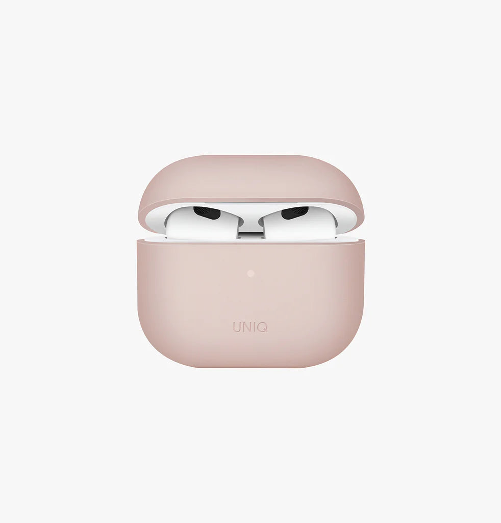 UNIQ LINO HYBRID LIQUID SILICON AIRPODS 3RD GEN CASE - BLUSH PINK