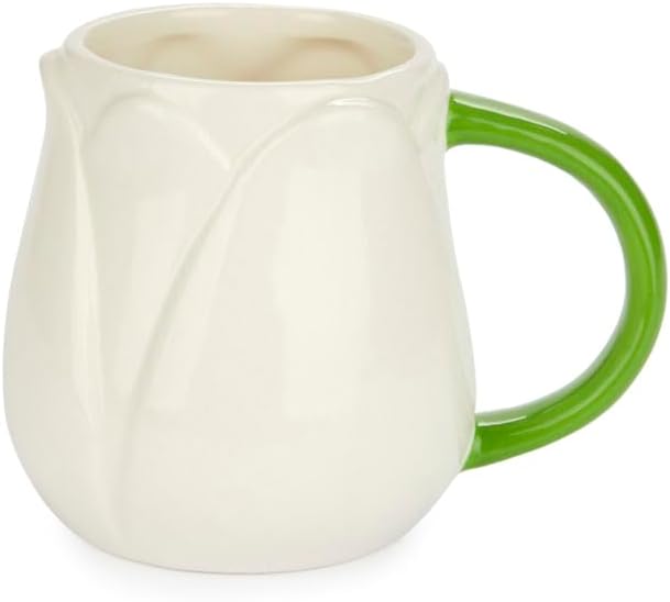 Balvi Mug Tulip White Ceramic