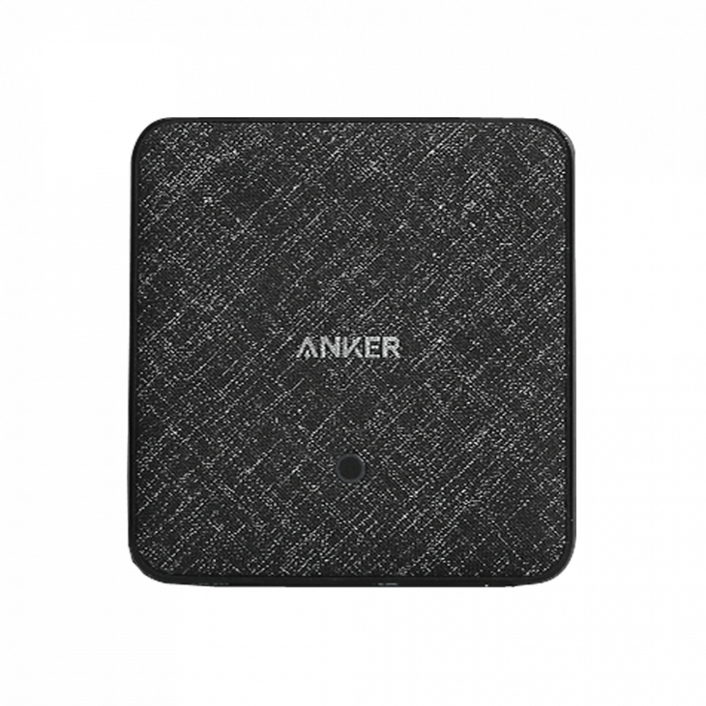 شاحن أنكر 65W 4 منافذ 1USB-C 3 USB-A - أسود