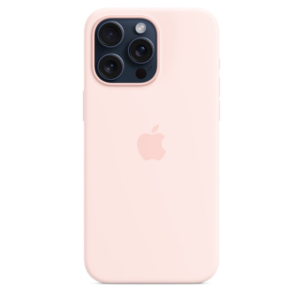 iPhone 15 Pro Silicone Case with MagSafe - Light Pink