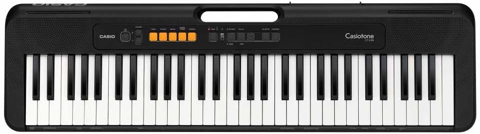 Casiotone CT-S100 Digital Keyboard 61 Keys- Black