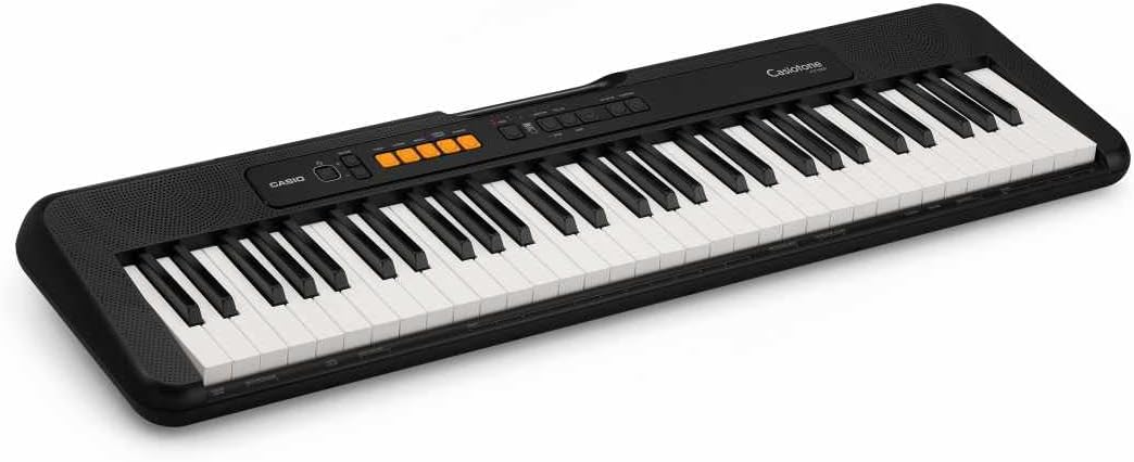 Casiotone CT-S100 Digital Keyboard 61 Keys- Black
