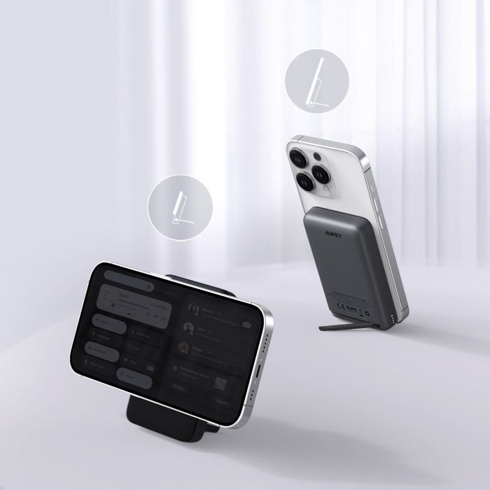 MagLynk 30W 10000mAh Magnetic Wireless Power Bank -BK