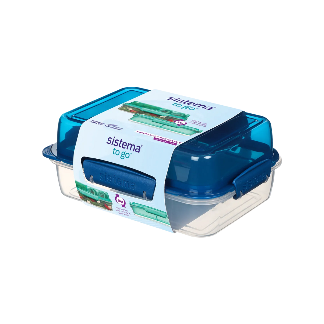 Sistema To Go Lunch Rectangle Stack 1.8 Ltr