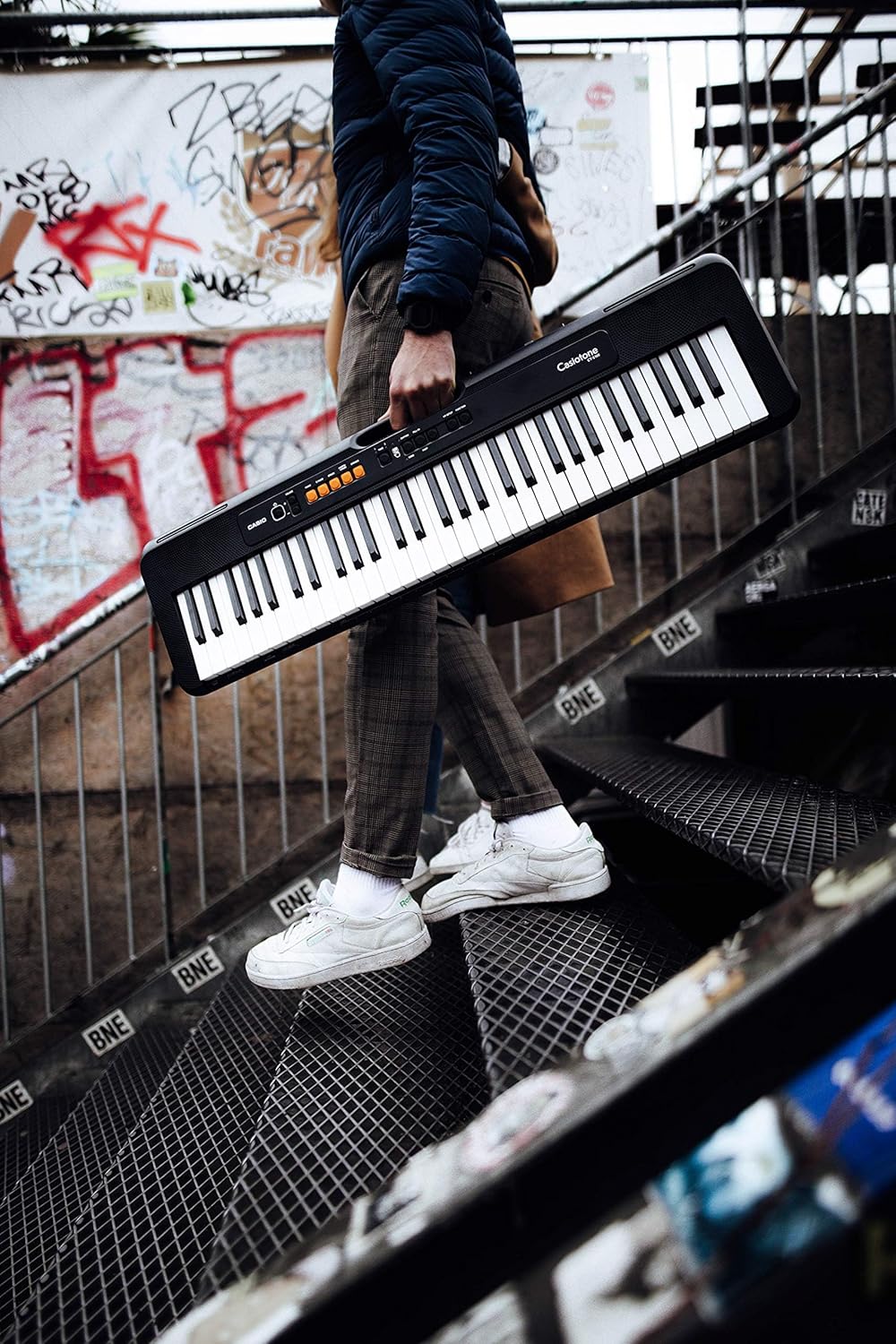Casiotone CT-S100 Digital Keyboard 61 Keys- Black