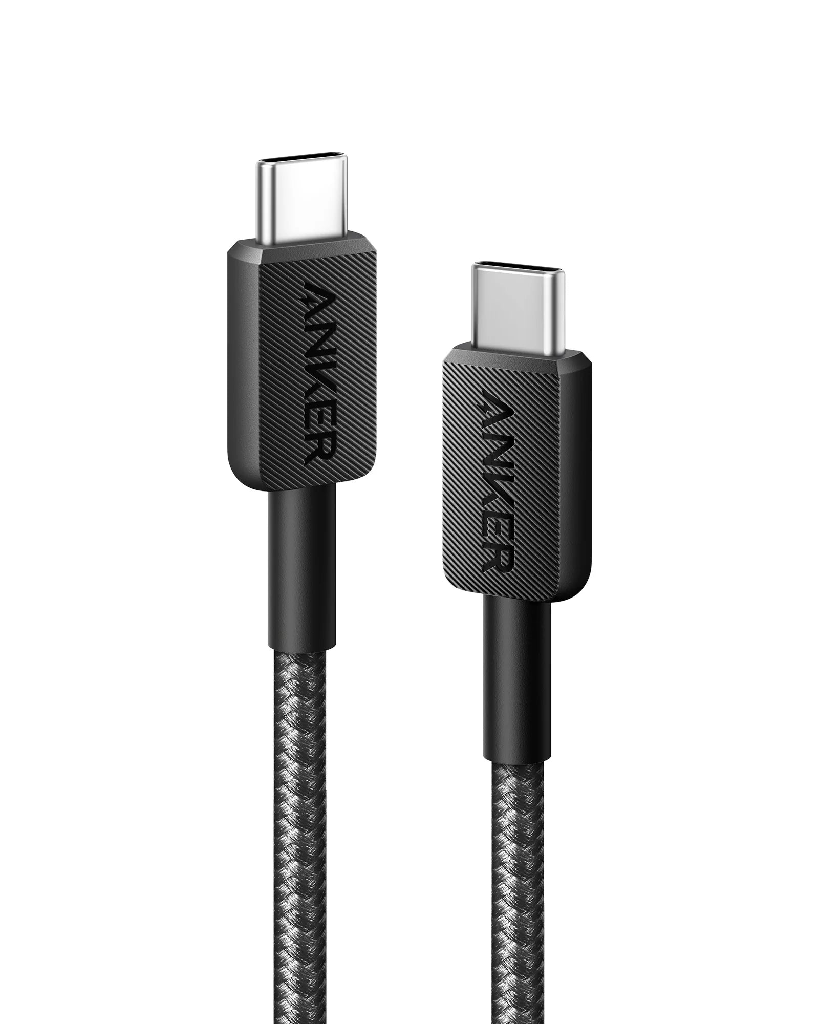 Anker 322 USBC to USBC Cable (6ft, Nylon) Black