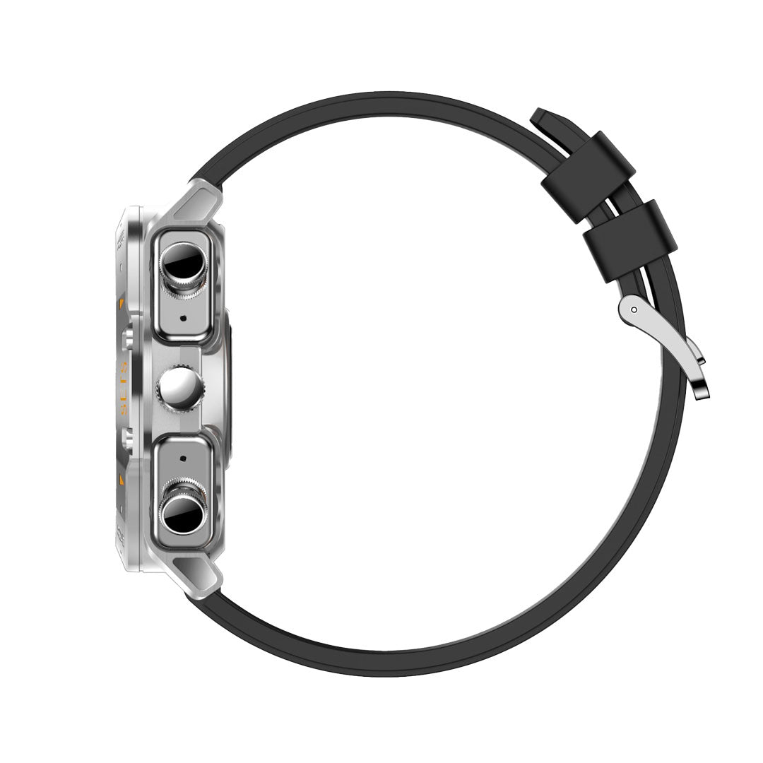 Porodo Hype Smartwatch With Earbuds 400mAh (Watch) - 35mAh