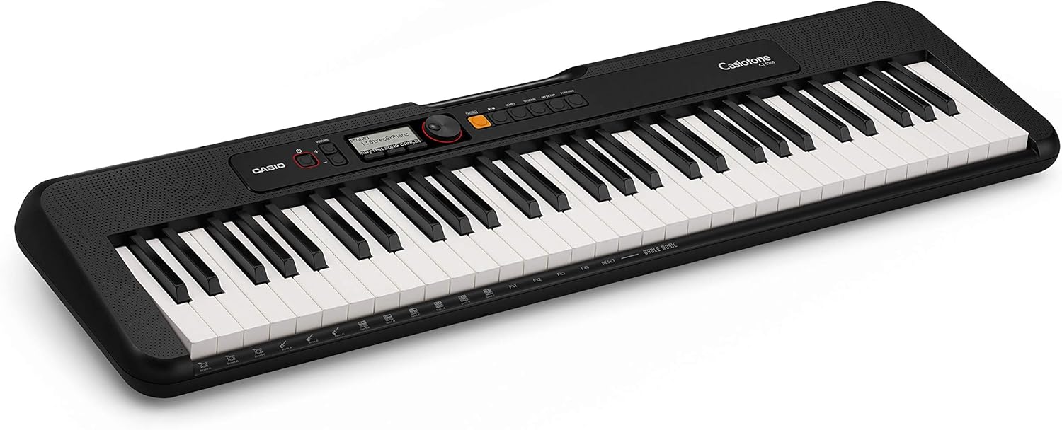 Casiotone CT-S200 Digital Keyboard 61 Keys- Black