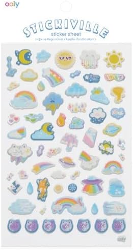 Ooly Stickiville Stickers: Weather Pals Standard 1 Sheet