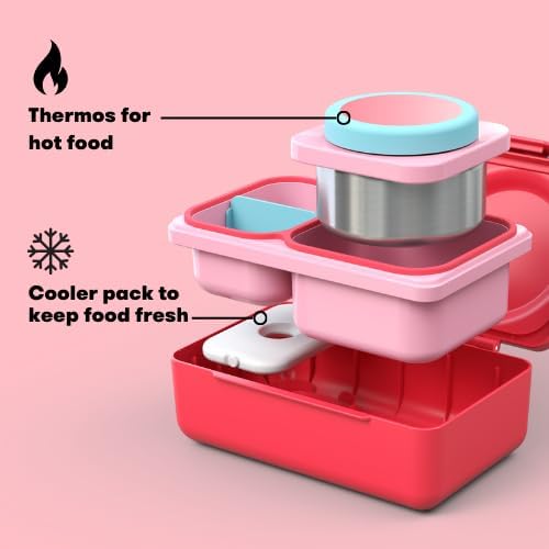 Omiebox Up Thermos 350ML Cherry Pink
