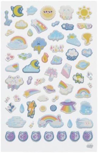 Ooly Stickiville Stickers: Weather Pals Standard 1 Sheet