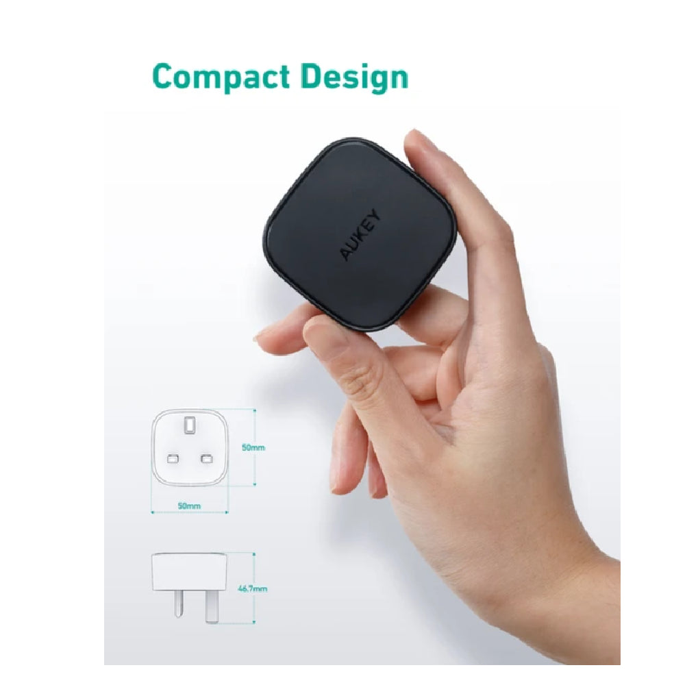 AUKEY Minima 20W Compact PD Wall Charger PA-Y25 Black