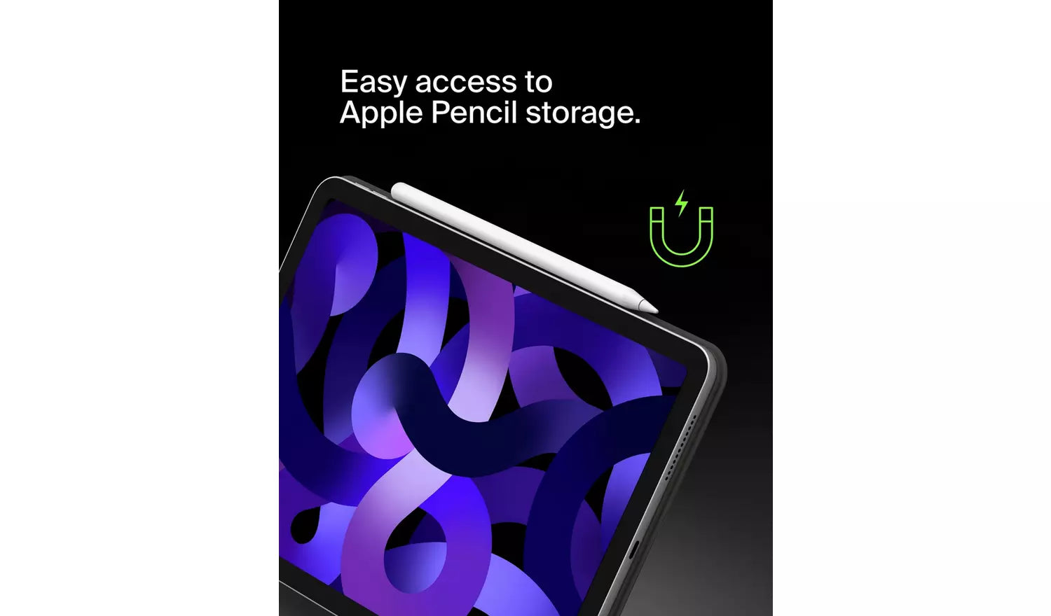 BELKIN K.B MGNT FOLIO IPAD AIR 11,AIR 5/4,PRO 11 BLK - UK