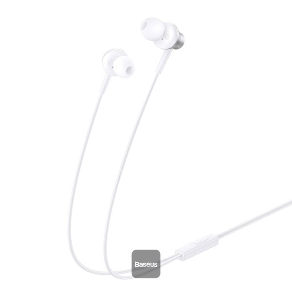 Baseus Encok CZ11 Wired Earphones Moon White