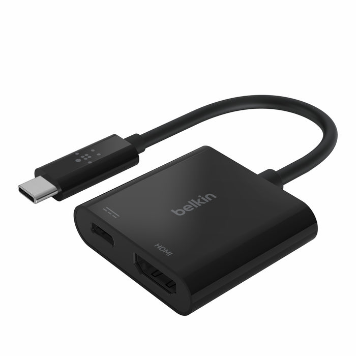 بيلكين - محول - 1X HDMI 60W PD 1X شحن C إلى C - أسود