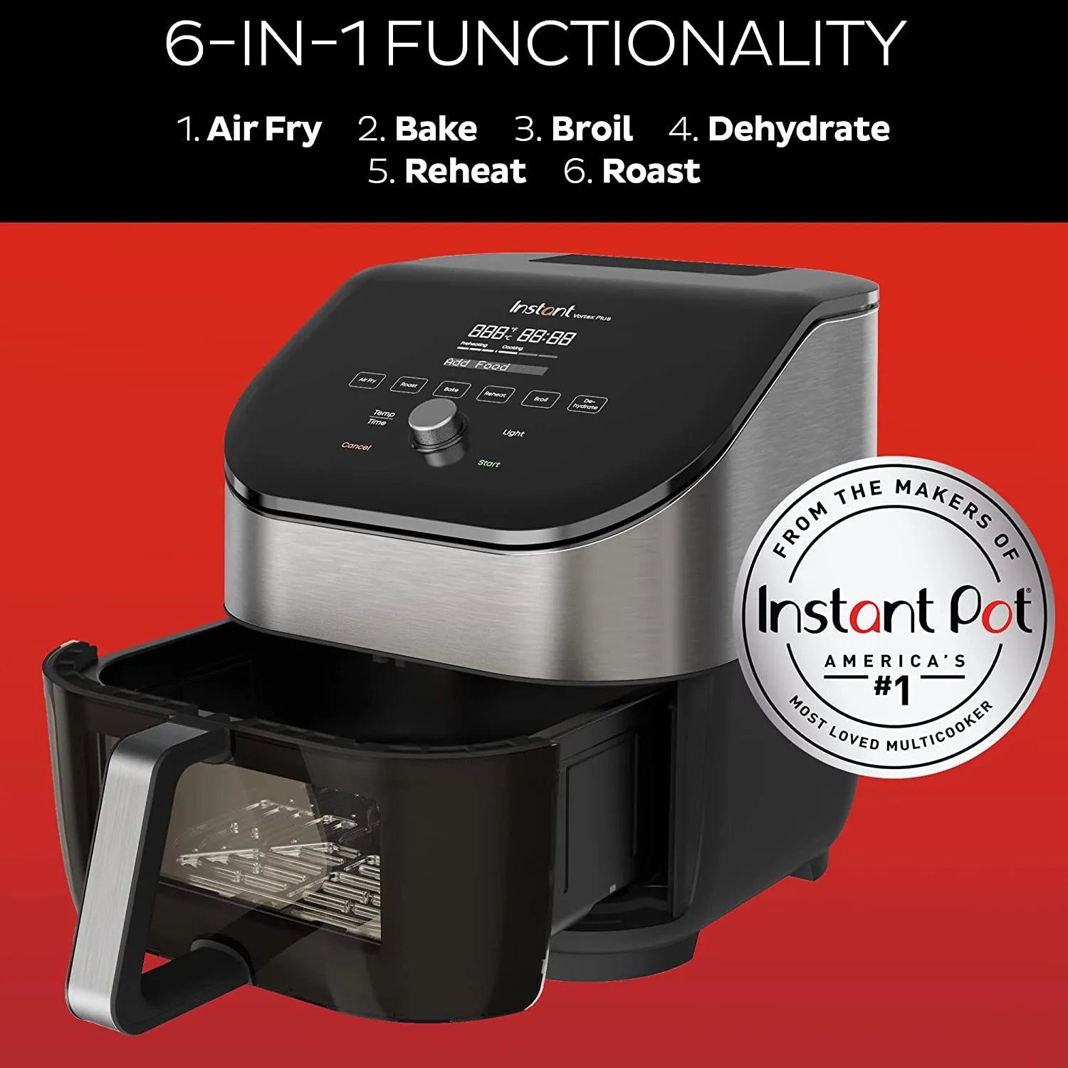 Vortex Plus 6Qt Clearcook Odrerase