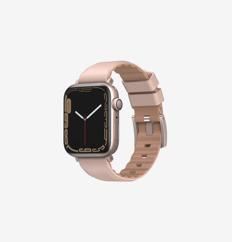 UNIQ LINUS AIROSOFT SILICONE APPLE WATCH STRAP 41/40/38MM - ROSE PINK