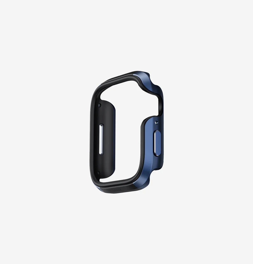 UNIQ VALENCIA APPLE WATCH CASE 45/44MM - COBALT COBALT BLUE