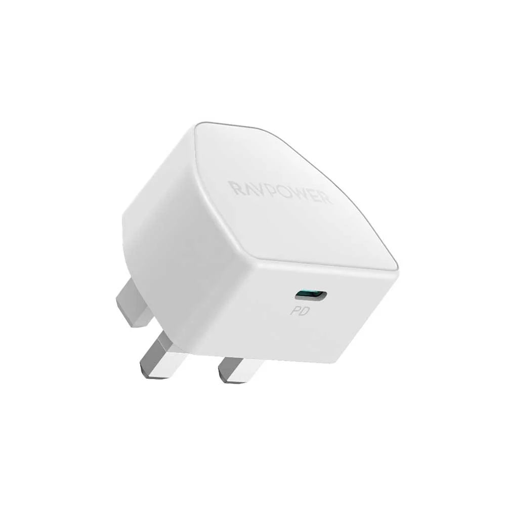 RAVPower RP-PC1041 White PD 20W Wall Charger with one type C