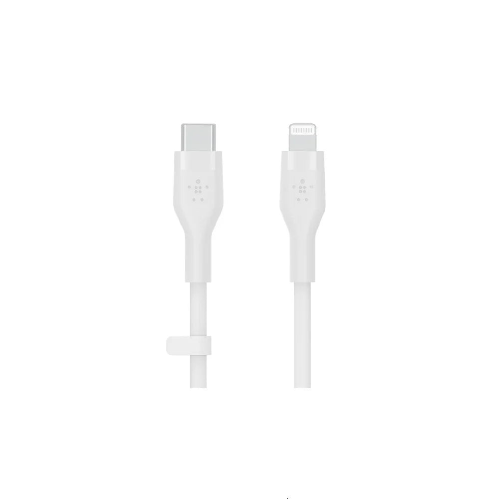 BELKIN - CABLE - LTG TO C - SILICONE - 3M - WHITE