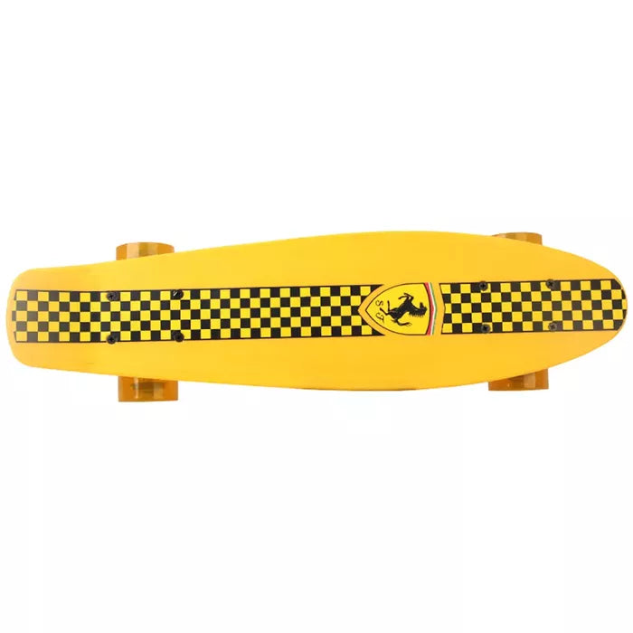 Ferrari Penny Board Skateboard Yellow