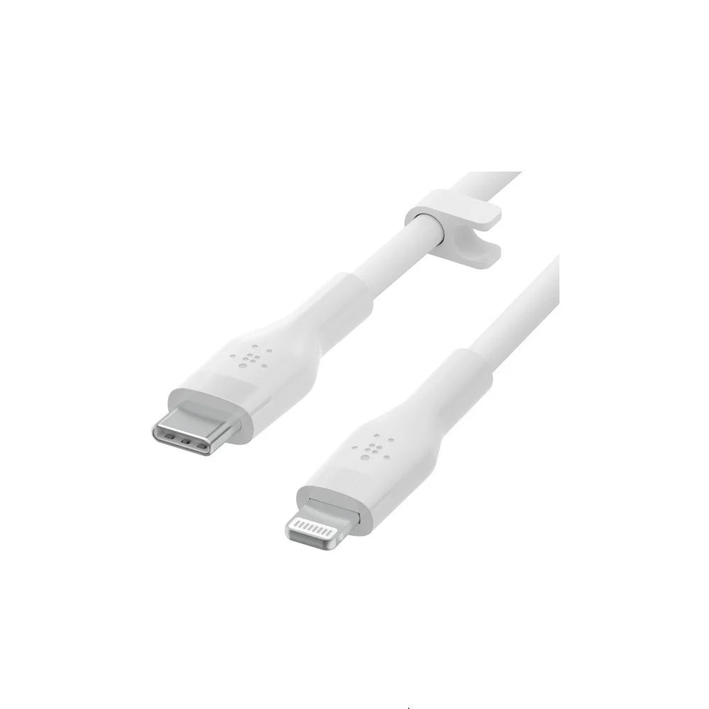 BELKIN - CABLE - LTG TO C - SILICONE - 3M - WHITE