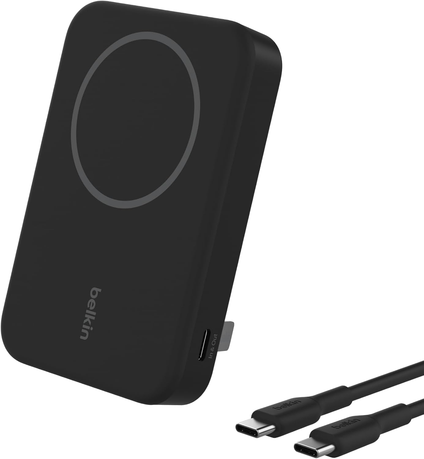 BELKIN - POWERBANK - QI2 WIRELESS - 8K - KICK STAND - BLACK