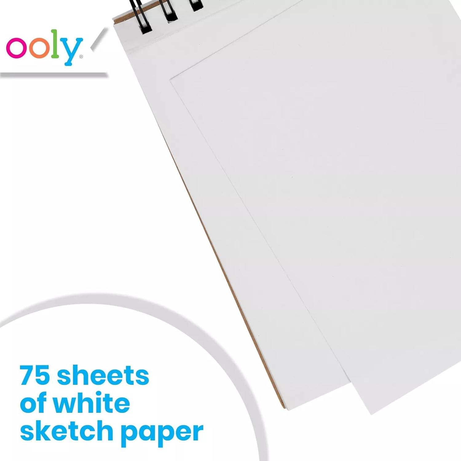 Ooly D.I.Y. Sketchbook Small White Paper 5 X 7.5 Inch