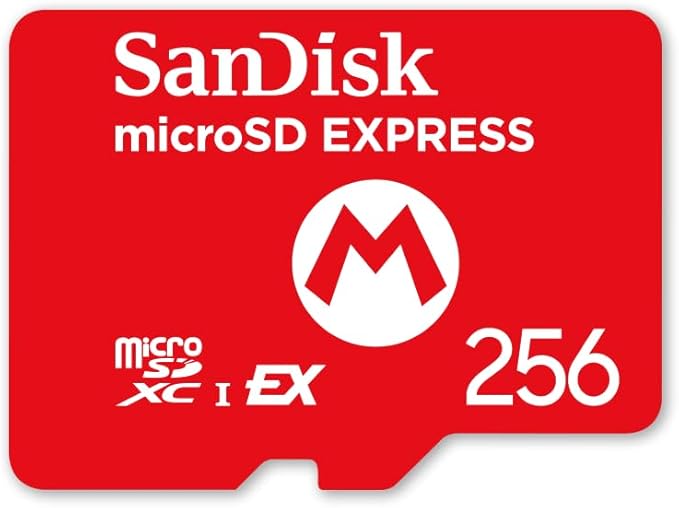 Nintendo Switch 2 Sandisk microSD Express Card 256 GB