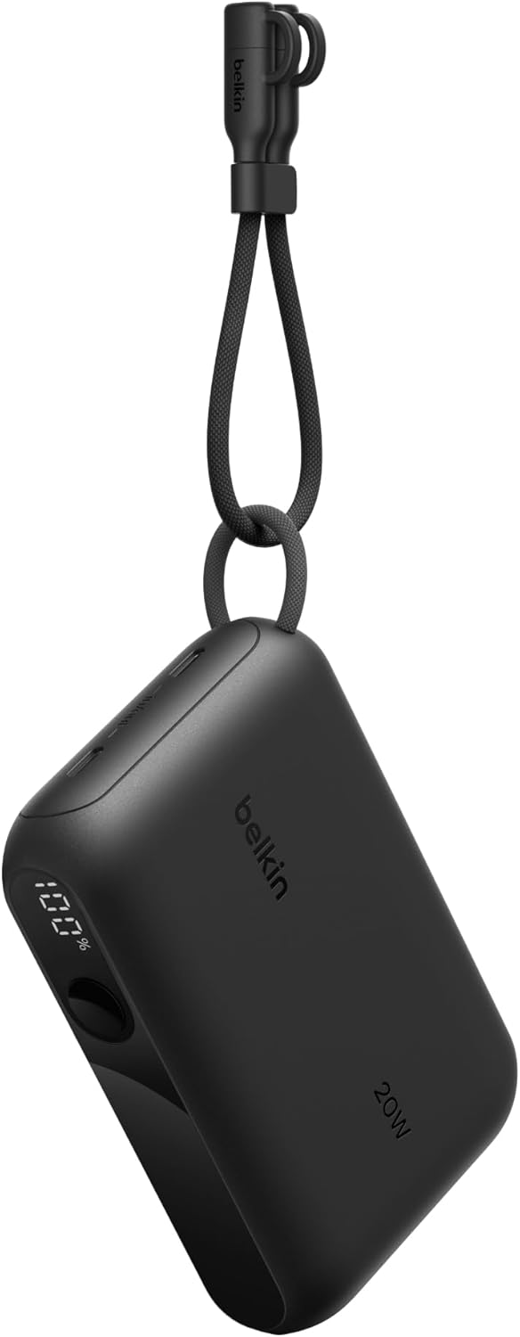 Belkin - Powerbank - 10K - 20W - W/ Display - Black