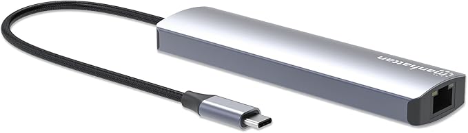 Manhattan USB-C PD 7-in-1 4K Docking Station / Multiport Hub