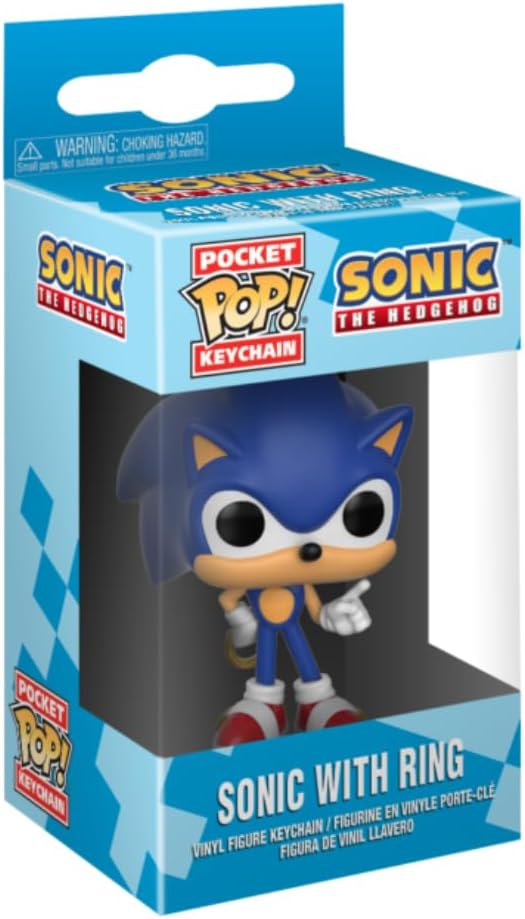 Funko - Pocket Pop! Games - Sonic W/ Ring