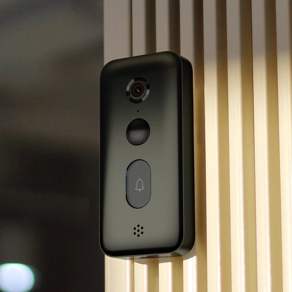 جرس باب ذكي Xiaomi Smart Doorbell 3 Ultra - دقة 2K - بطارية 5200 مللي أمبير - أسود