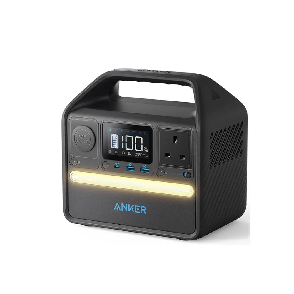 Anker 521 Portable Power Station (PowerHouse 256Wh) Black