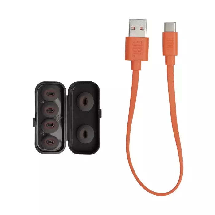 سماعات JBL Tune Flex اللاسلكية بالكامل بتصميم Ghost - أسود