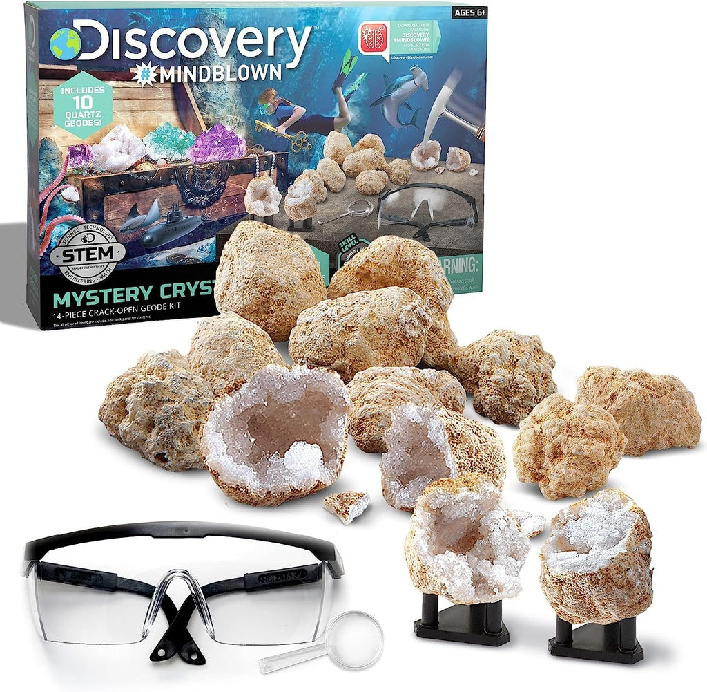 Discovery - Toy Mystery Crystals Geode Excavation Kit
